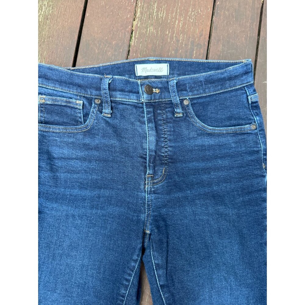 Madewell 9" Mid Rise Skinny Jeans Sz 28 - Picture 5 of 7